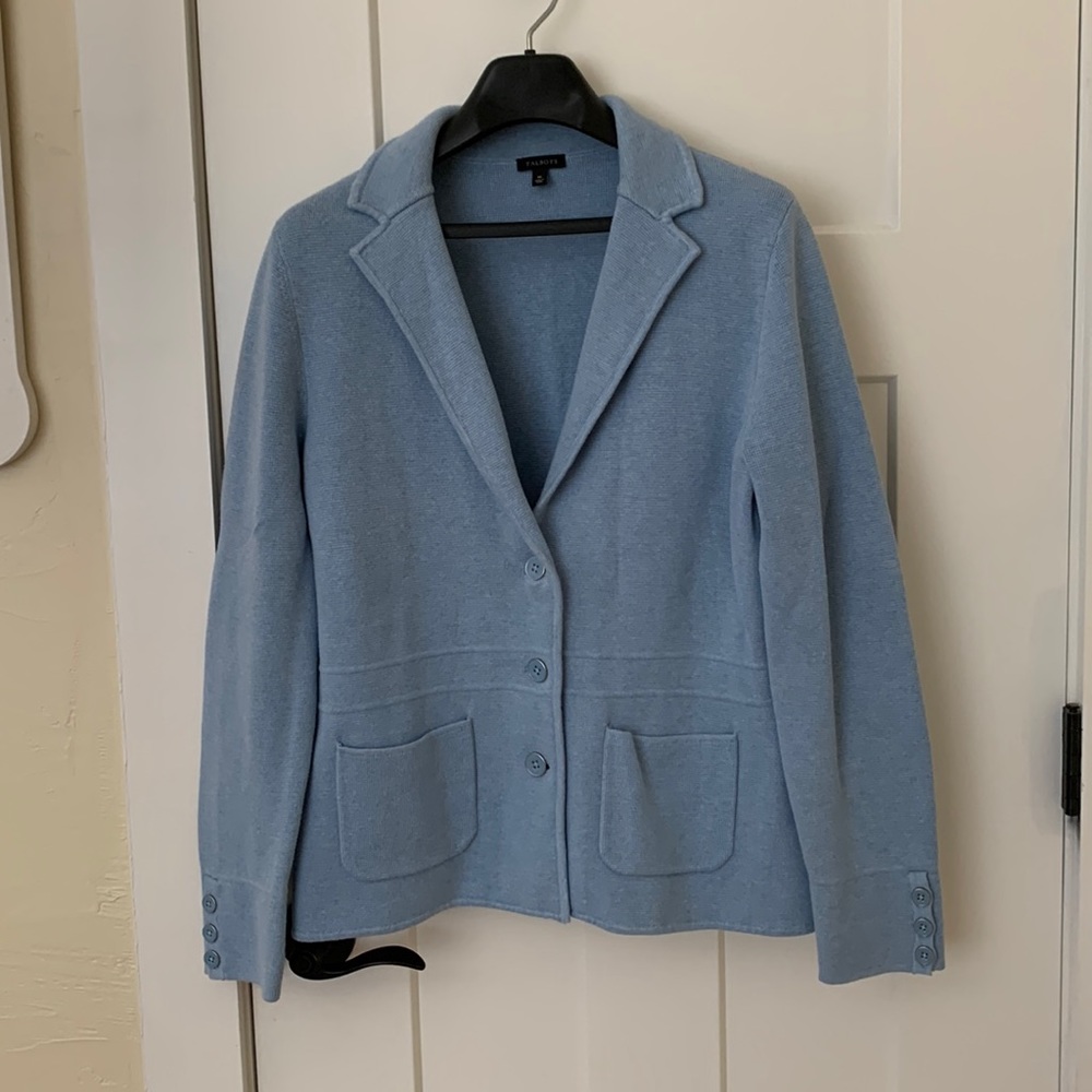 Talbots knit jacket
